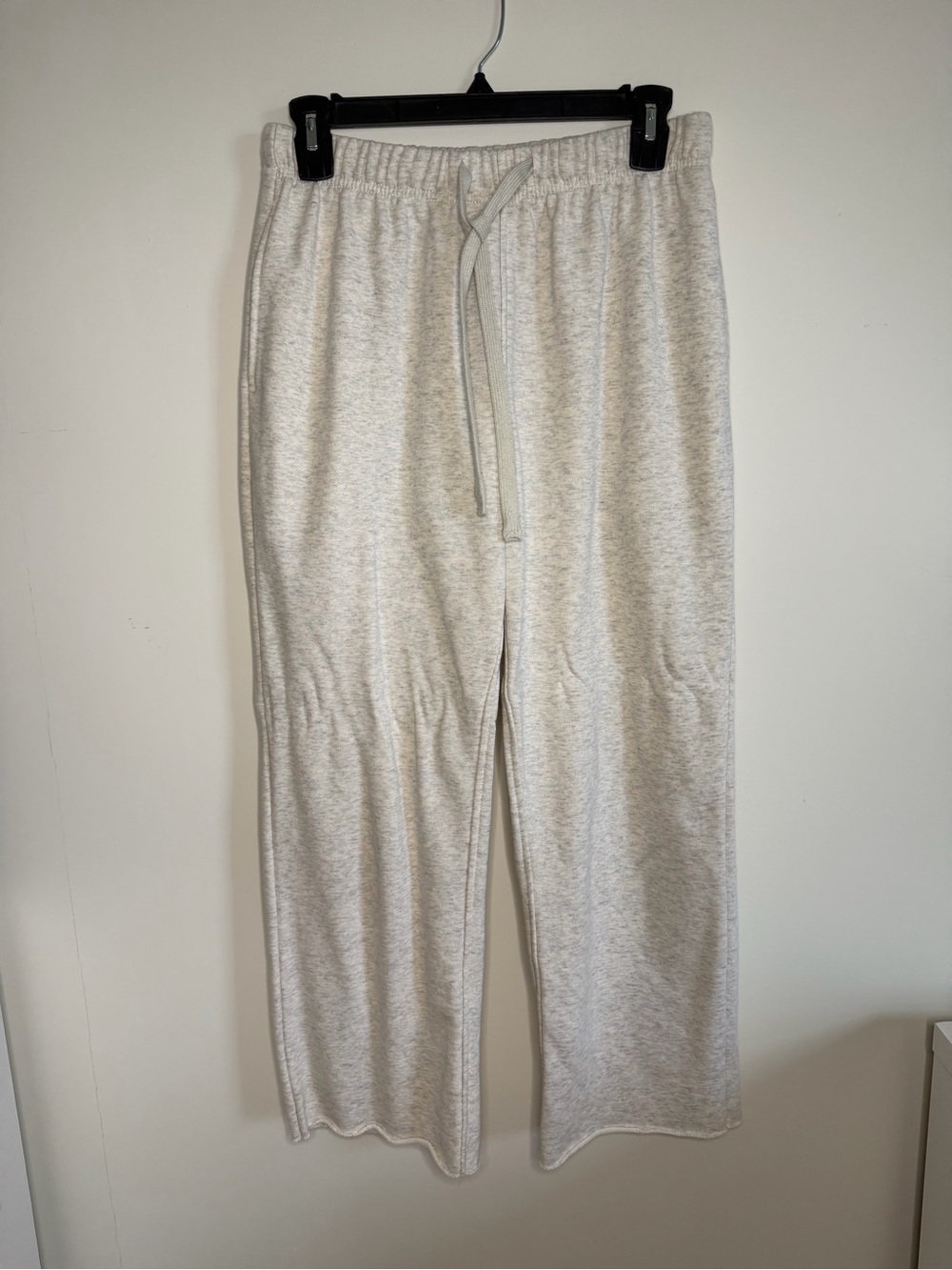 Comfort Stretch Women’s Drawstring Sweat Pants - Light Heather